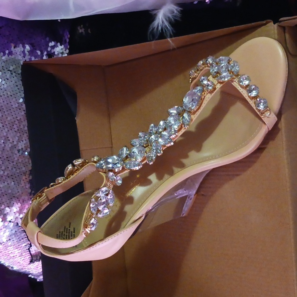 Bedazzled wedges